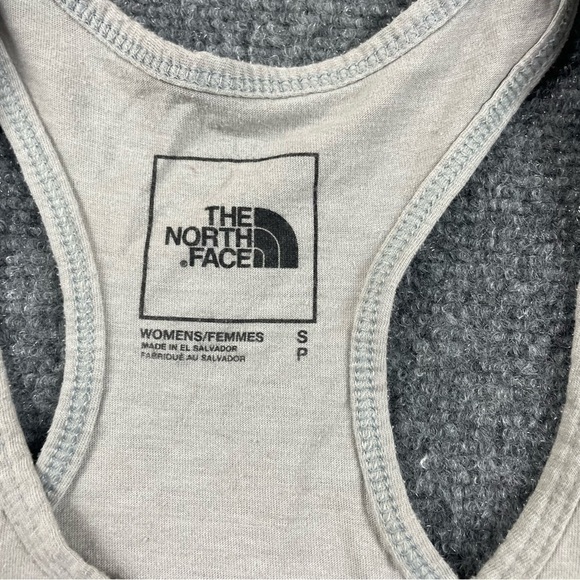 THE NORTH FACE Women’s red, white, blue logo tank top size: Small - Picture 3 of 7